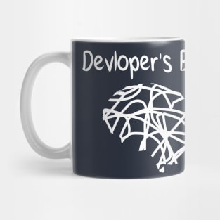 developer Brain Mug